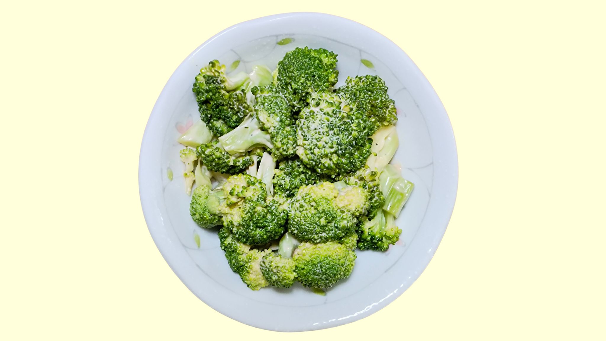 美味しいブロッコリーのマヨネーズ和えの作り方レシピ漫画です。