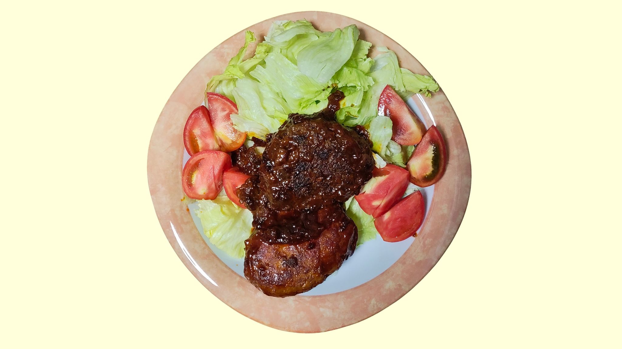 美味しいハンバーグの作り方のレシピ漫画です。