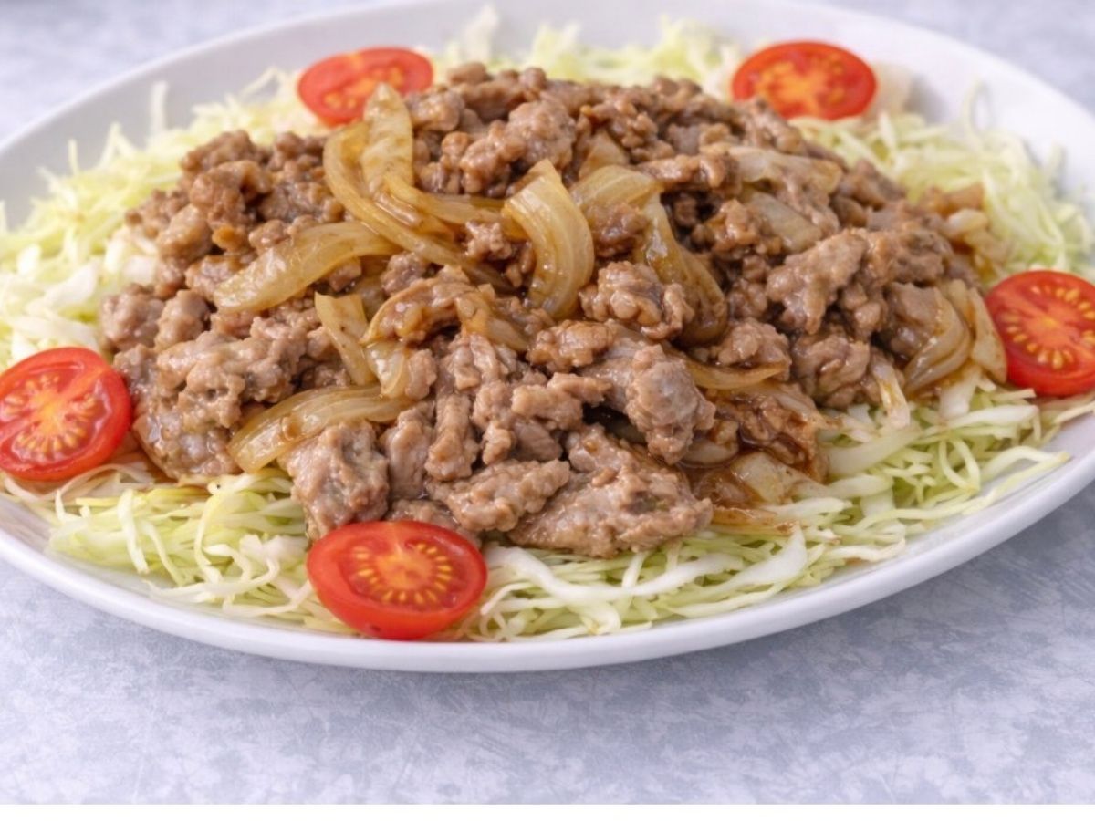 美味しい「焼肉」の完成写真です。